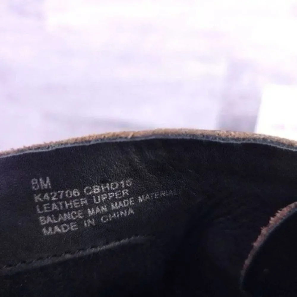 Kork Ease Anki Buckle Strap Leather Heeled Moto Boot Brown Black Women's sz 8 - Picture 9 of 9